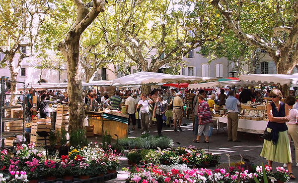 Marché d'uzès